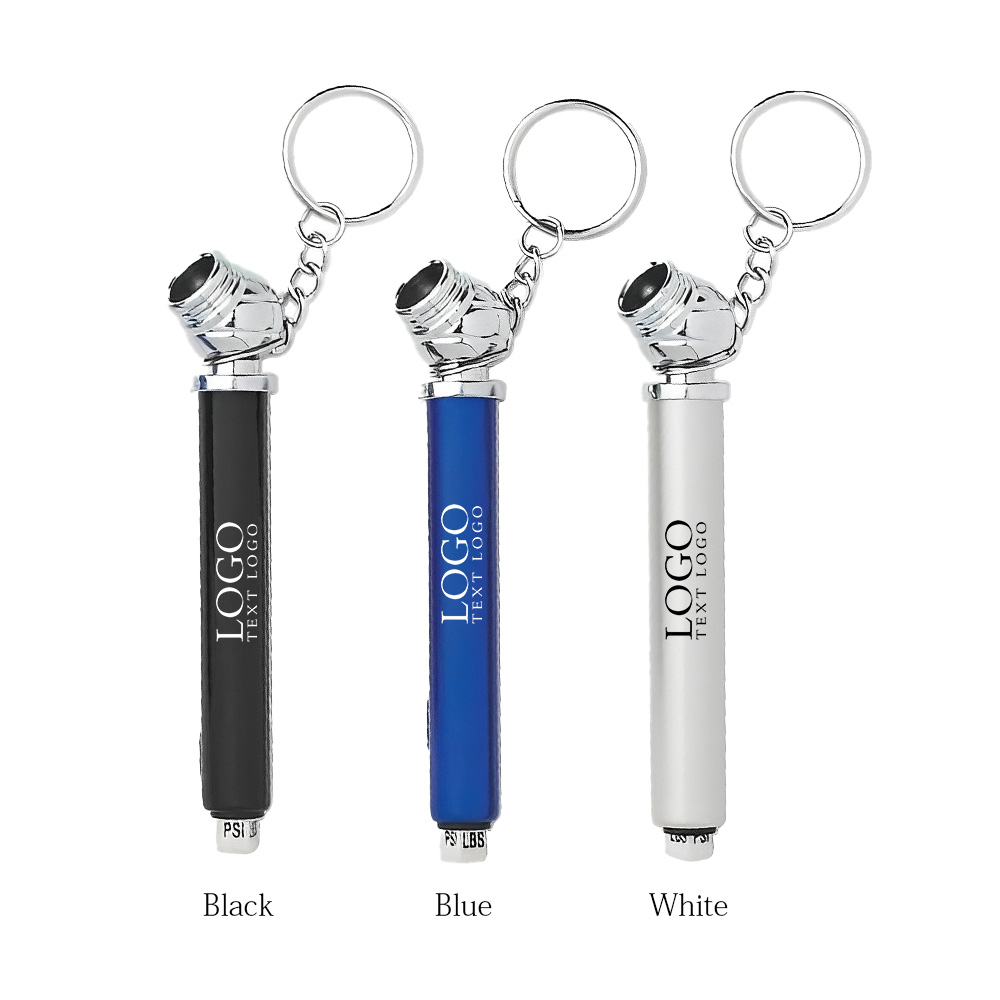 Mini Tire Gauge Key Chains 1