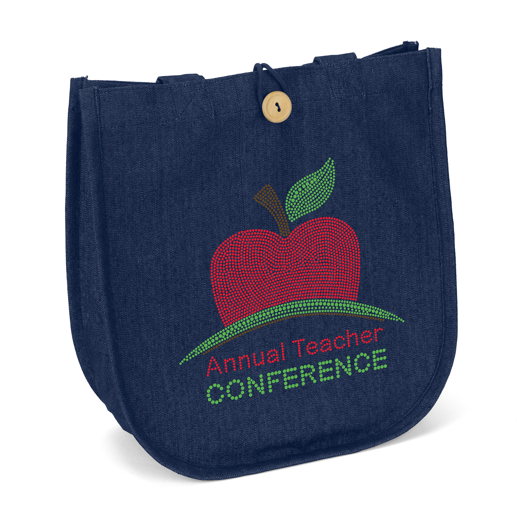 MB™- Denim Tote - Sparkle 1