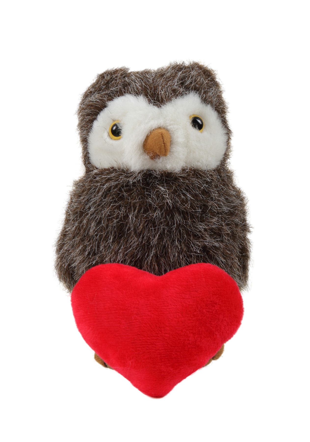 soft plush Owl with heart