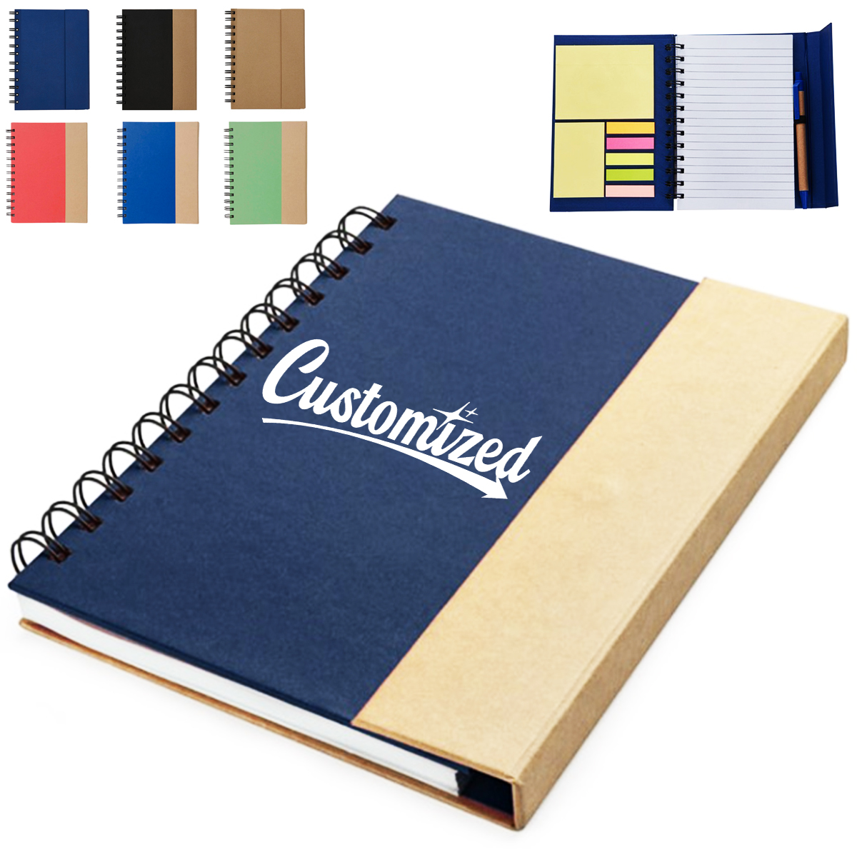 Kraft Spiral Notebook