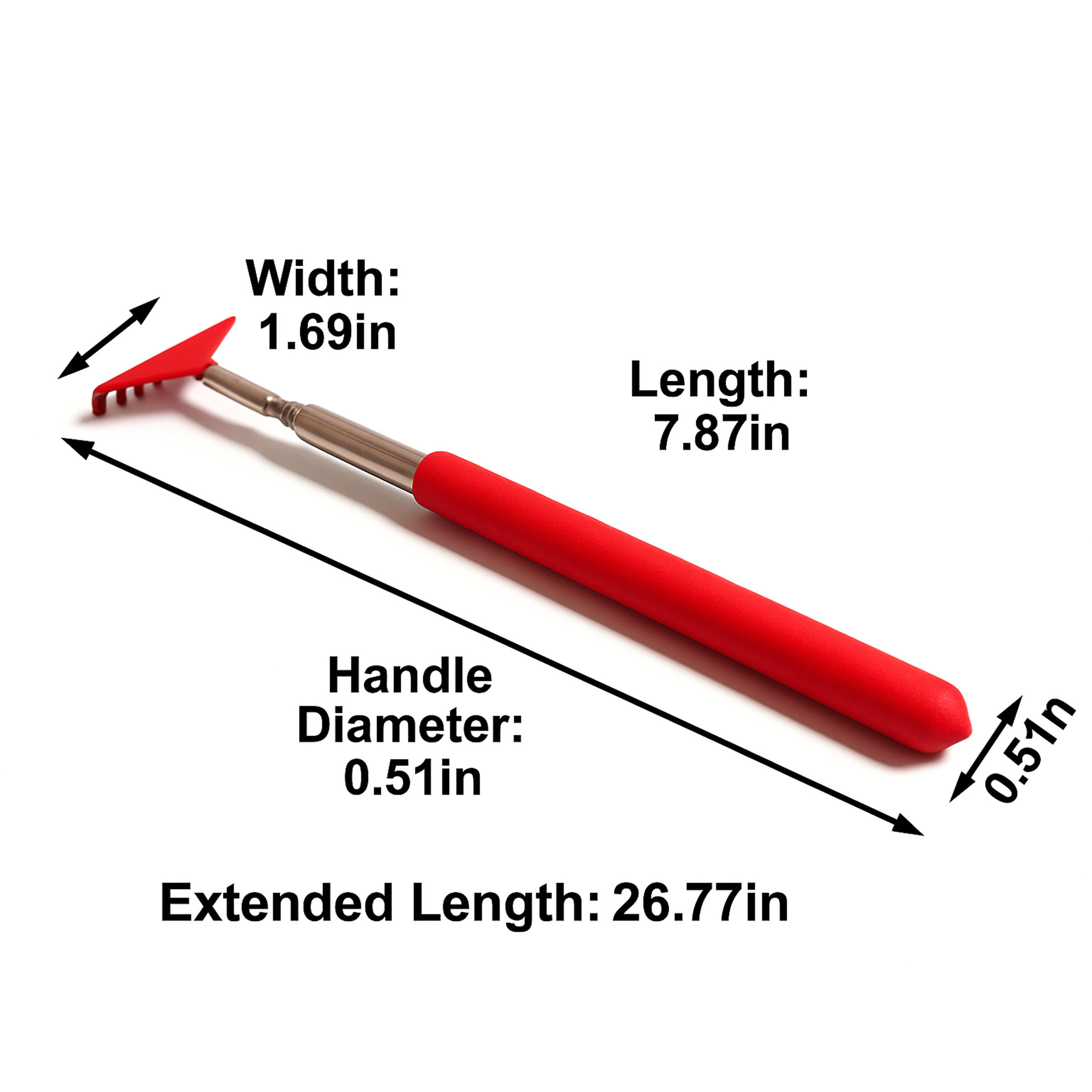 Telescopic Rake Back Scratcher 7