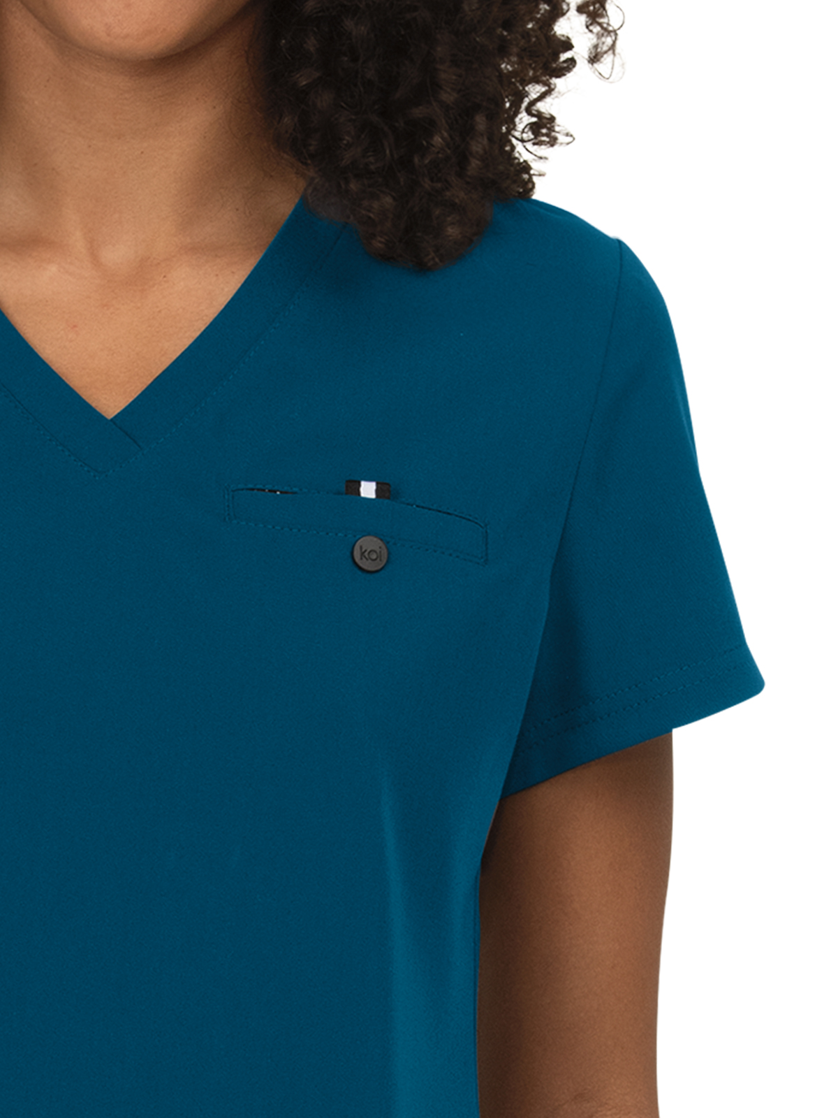 koi - Next Gen - Women's One-Pocket Tuck-In Ready to Work Top 57