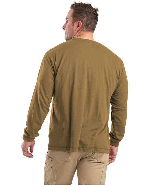 Men's Performance Long Sleeve Pocket T-Shirt - BSM39 11