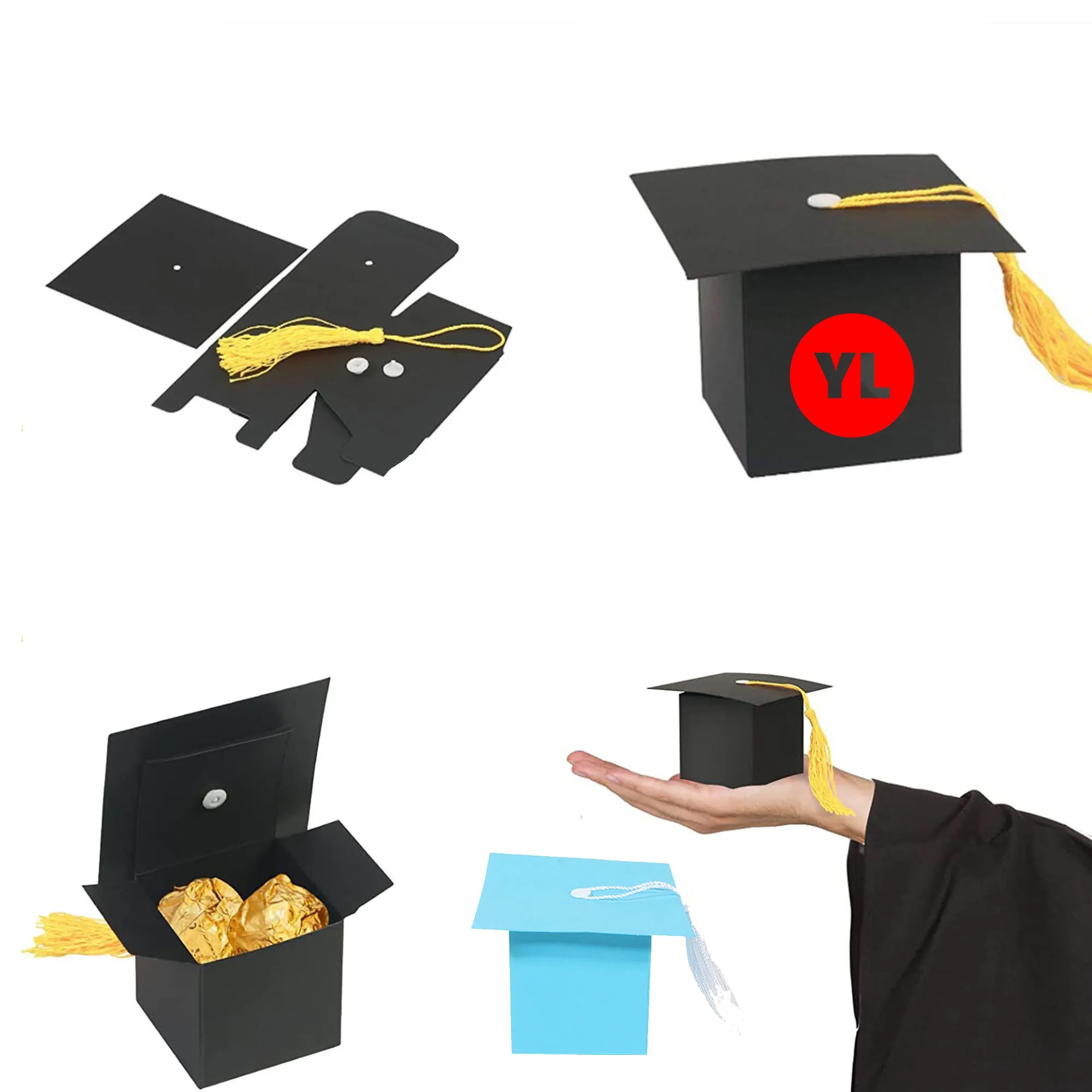 2024 Graduation Gift Boxes Decorations