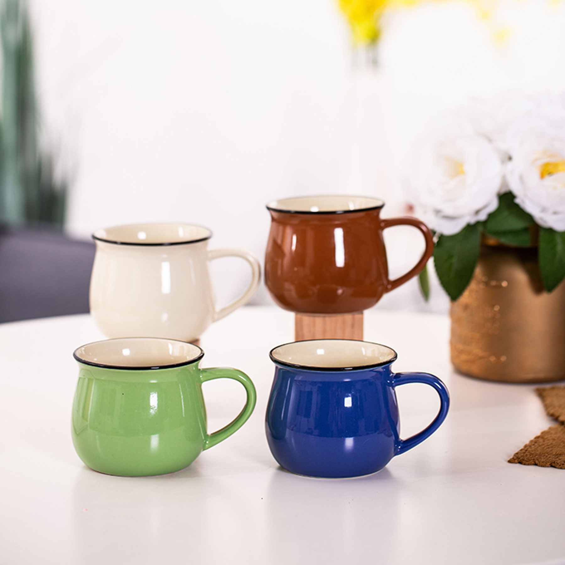 Colorful Ceramic Coffee Mug Cup 2