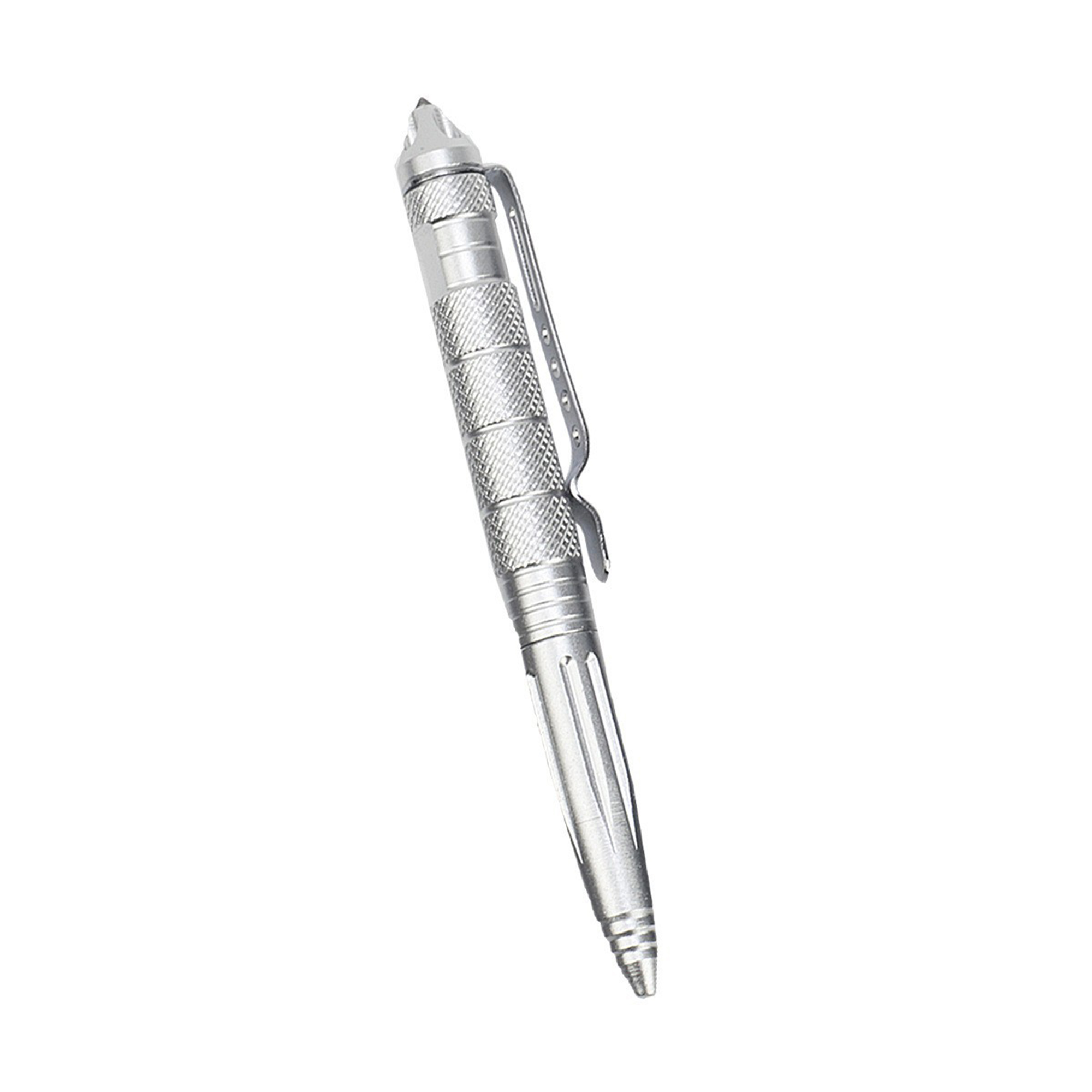 Aluminum Tactical Writing Pen With Tungsten Glass Breaker 6" Length x 0.6" Width 5