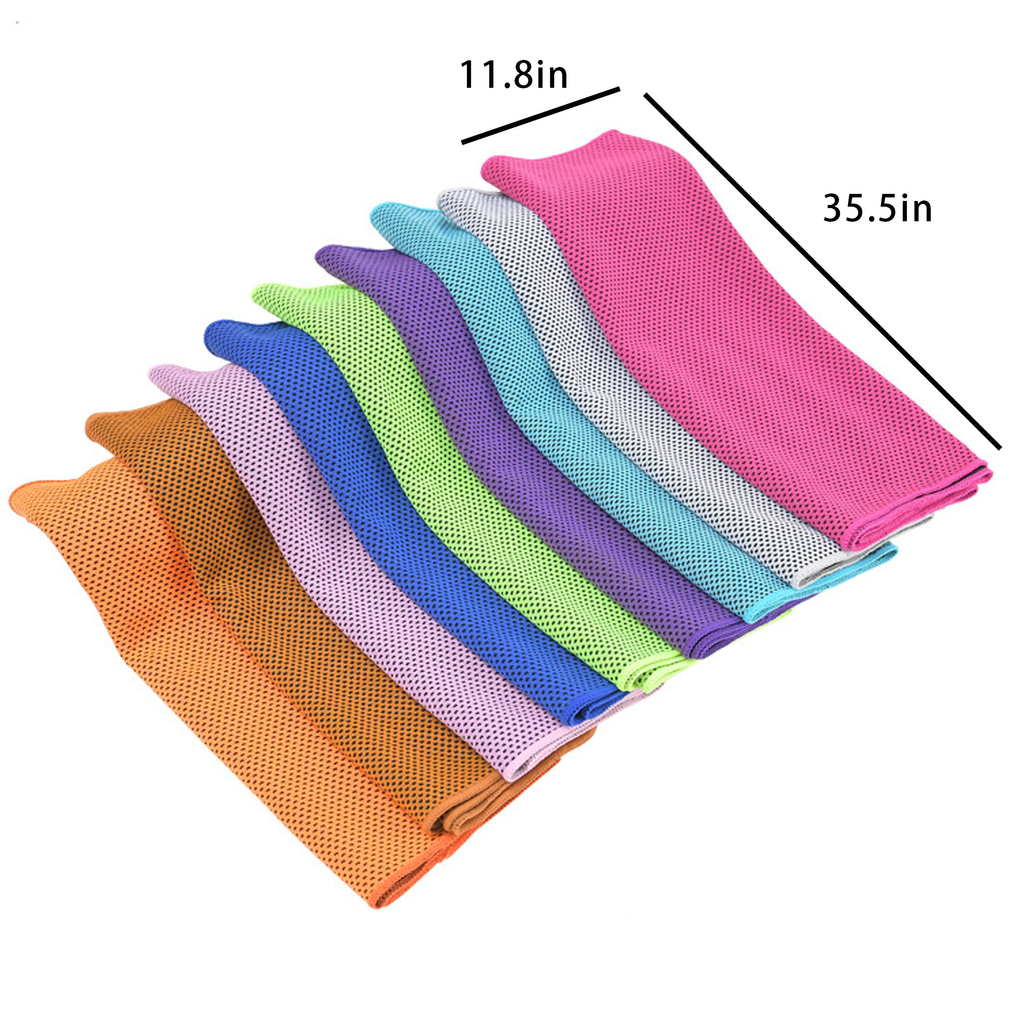 Breathable Cooling Towel With Carabiner Clip 2