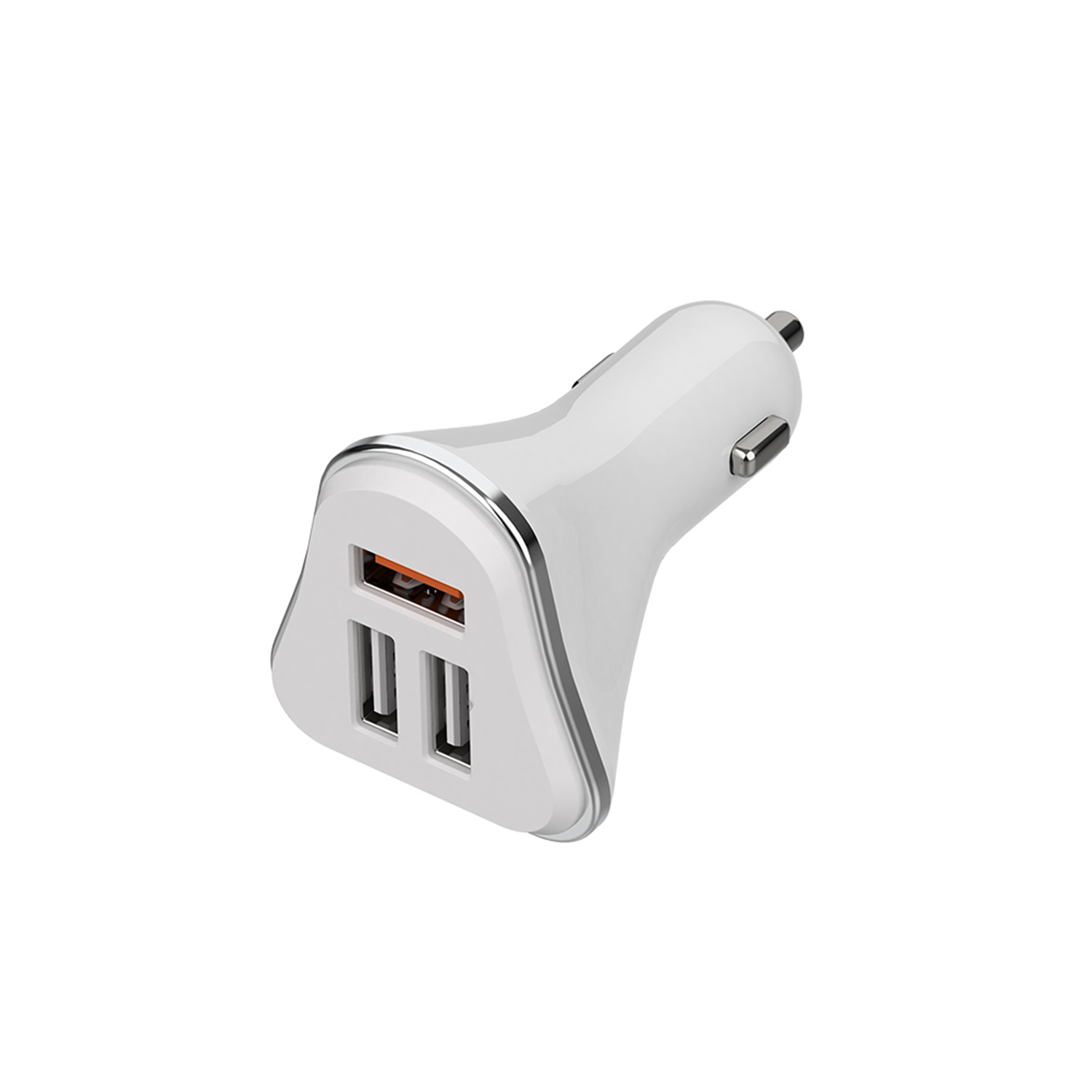 3-Ports Quick USB Car Charger, 33W 3