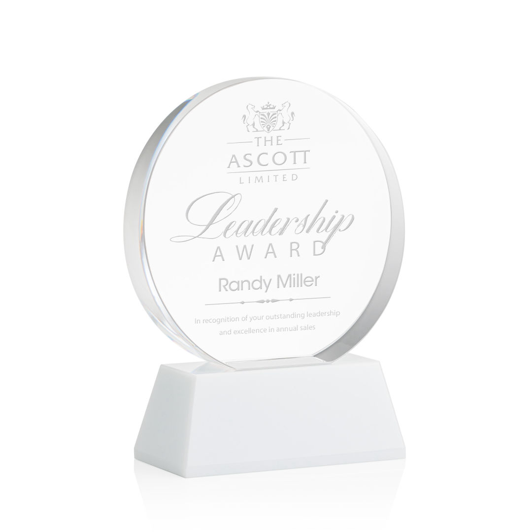 Glenwood Award on Base - White 3