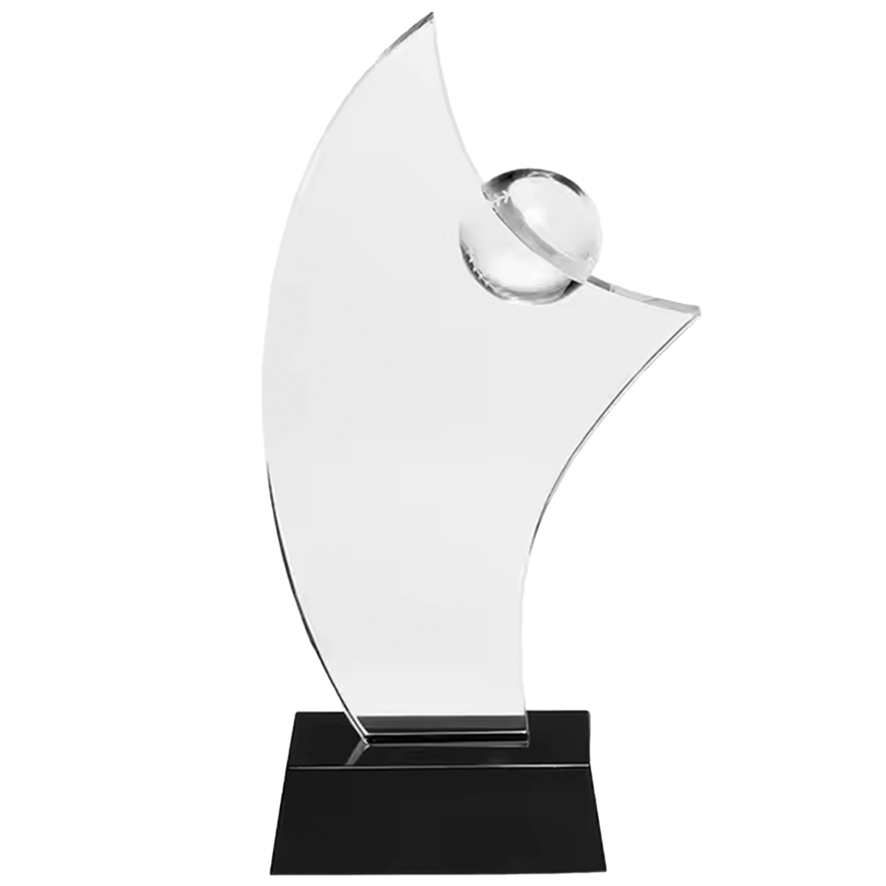 Baseball Crystal Glass Awards