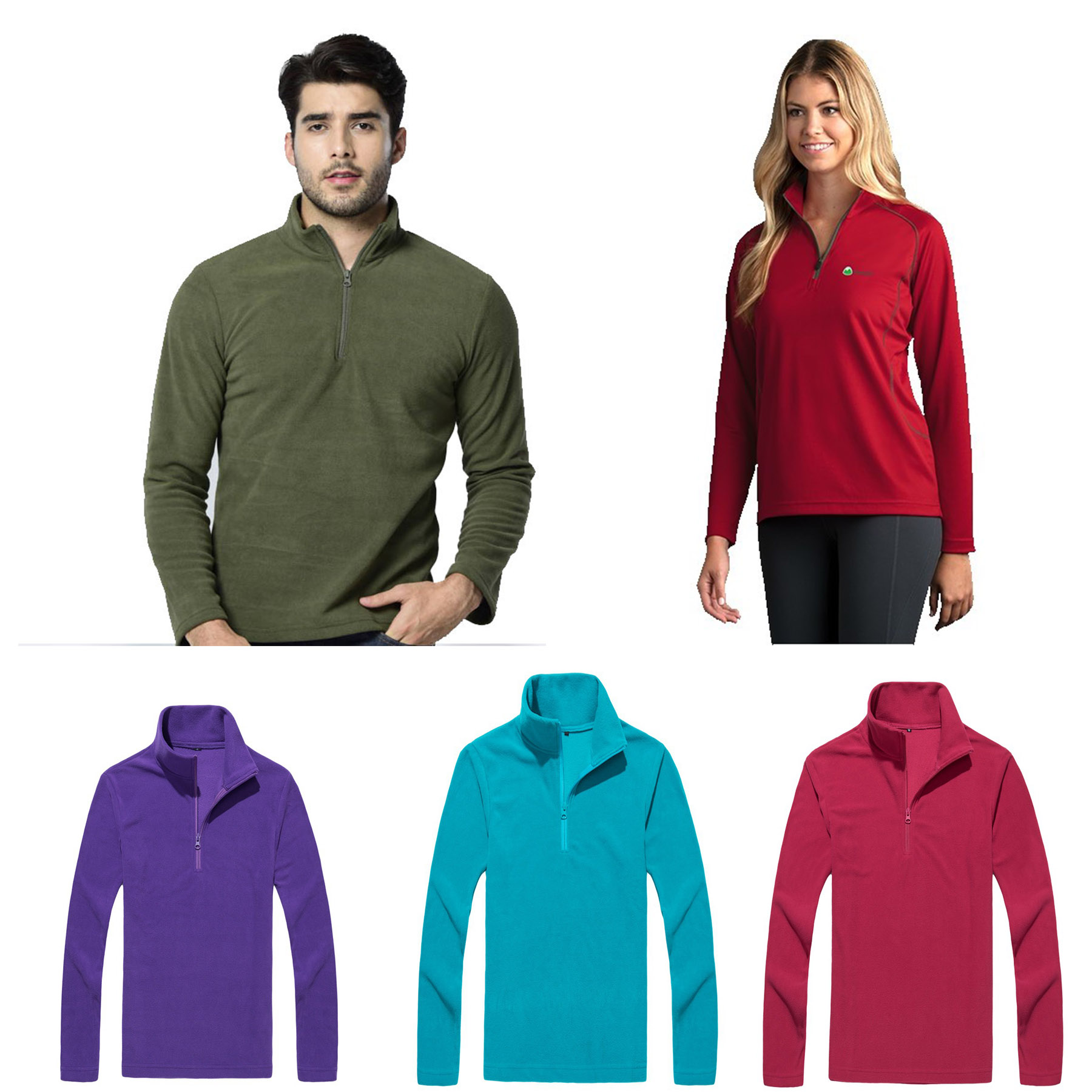 Stand Collar Sweatshirt, custom hoodie or sweatshirt with logo imprint 2