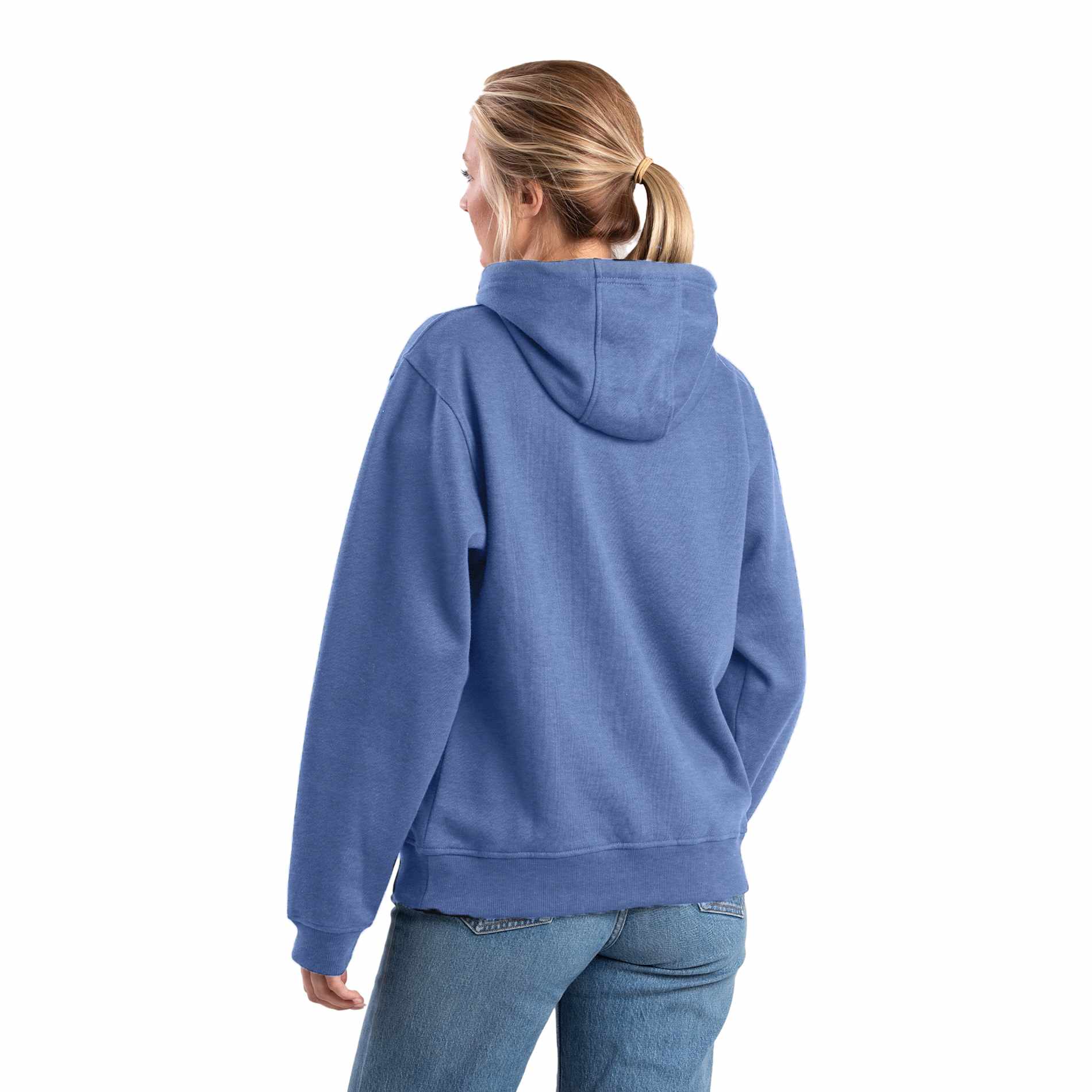 Berne Heritage Zippered Hooded Pullover Sweatshirt - Women's 27