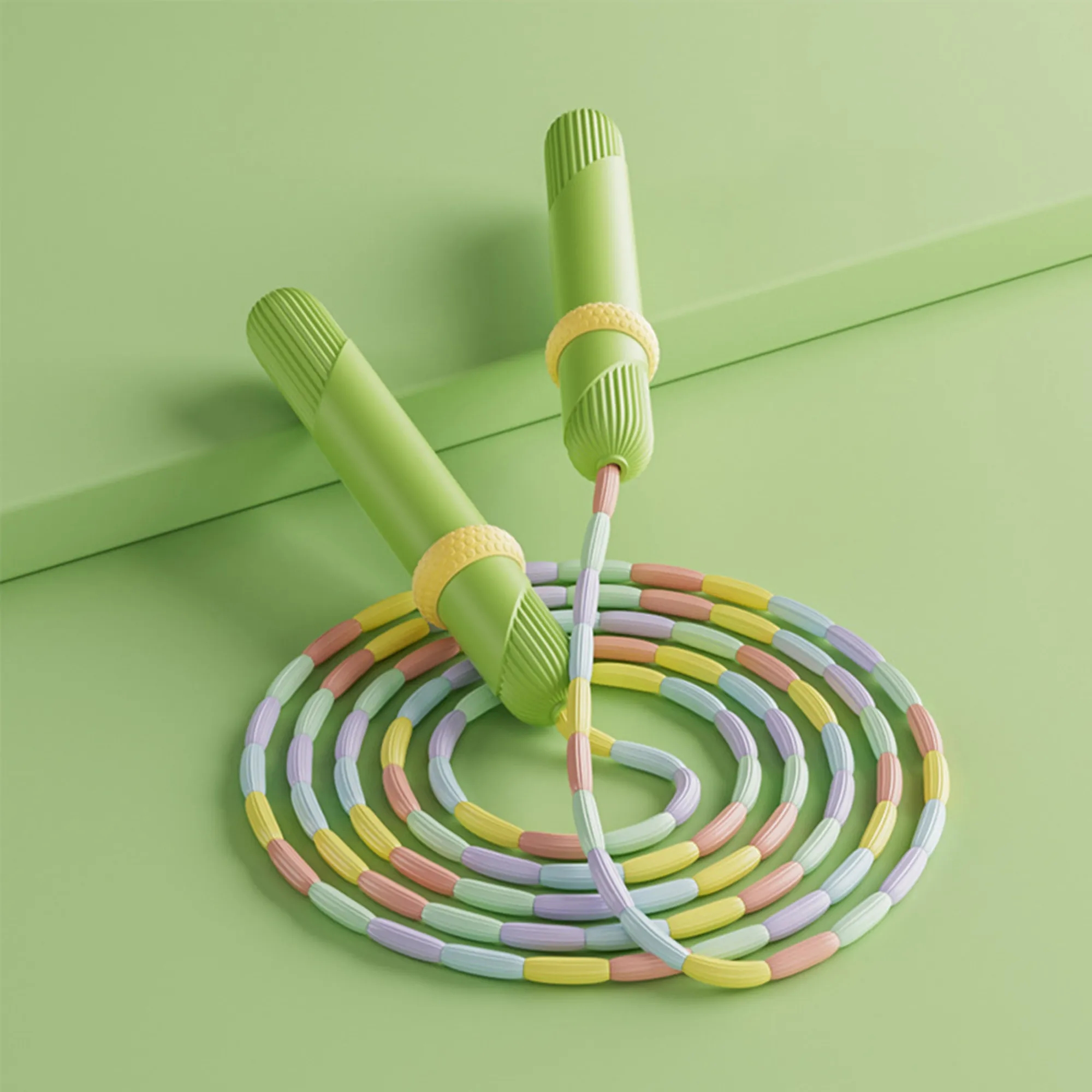 Kids Bamboo Jump Rope - Soft PP/PVC 4