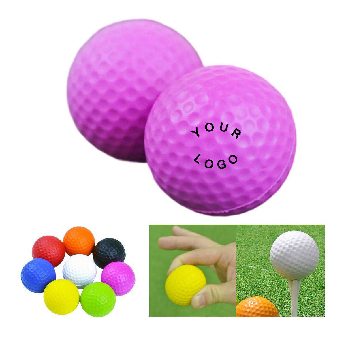 4-Color Process Printed Golf Balls 8