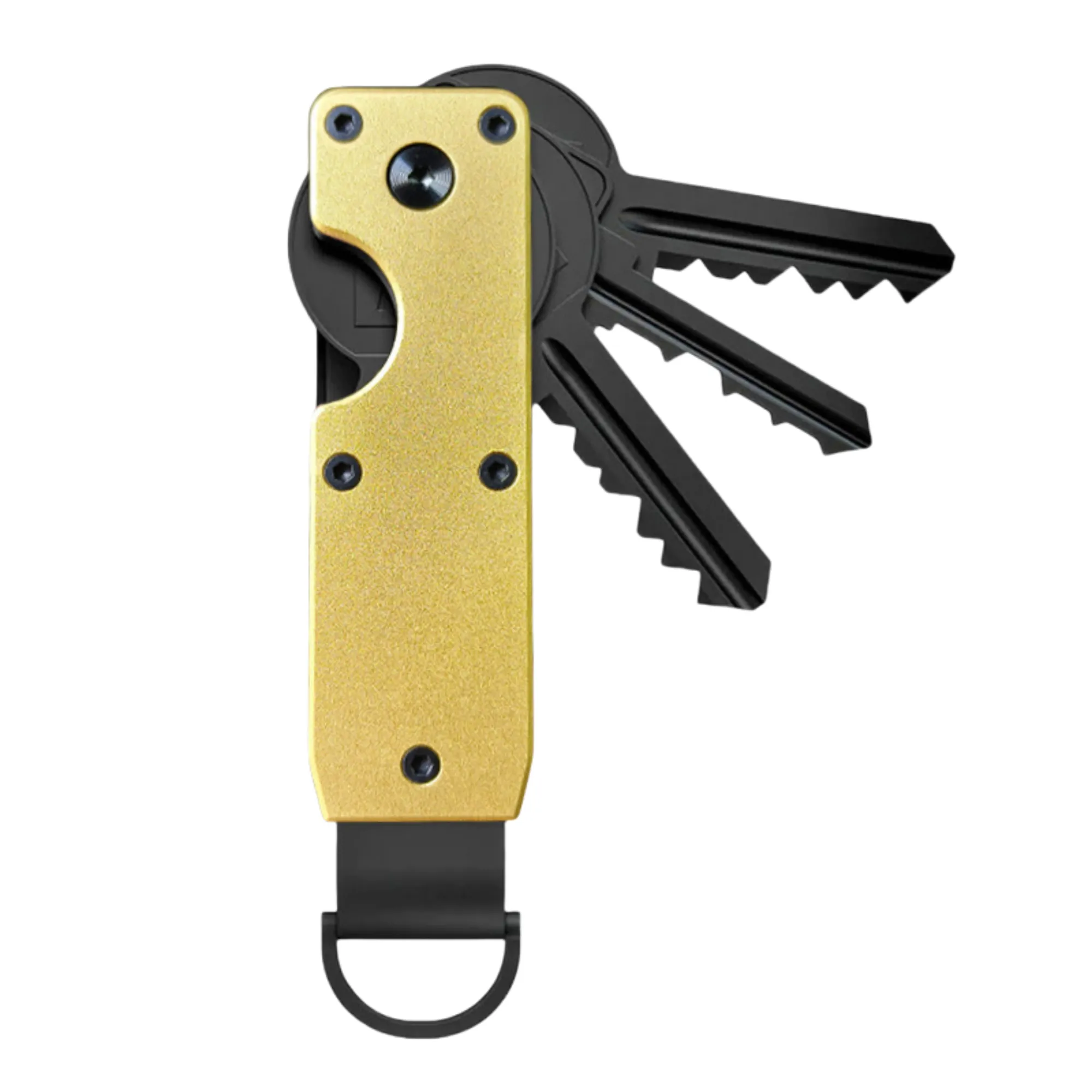 Aluminum Key Organizer Holder Compact Keychain 4