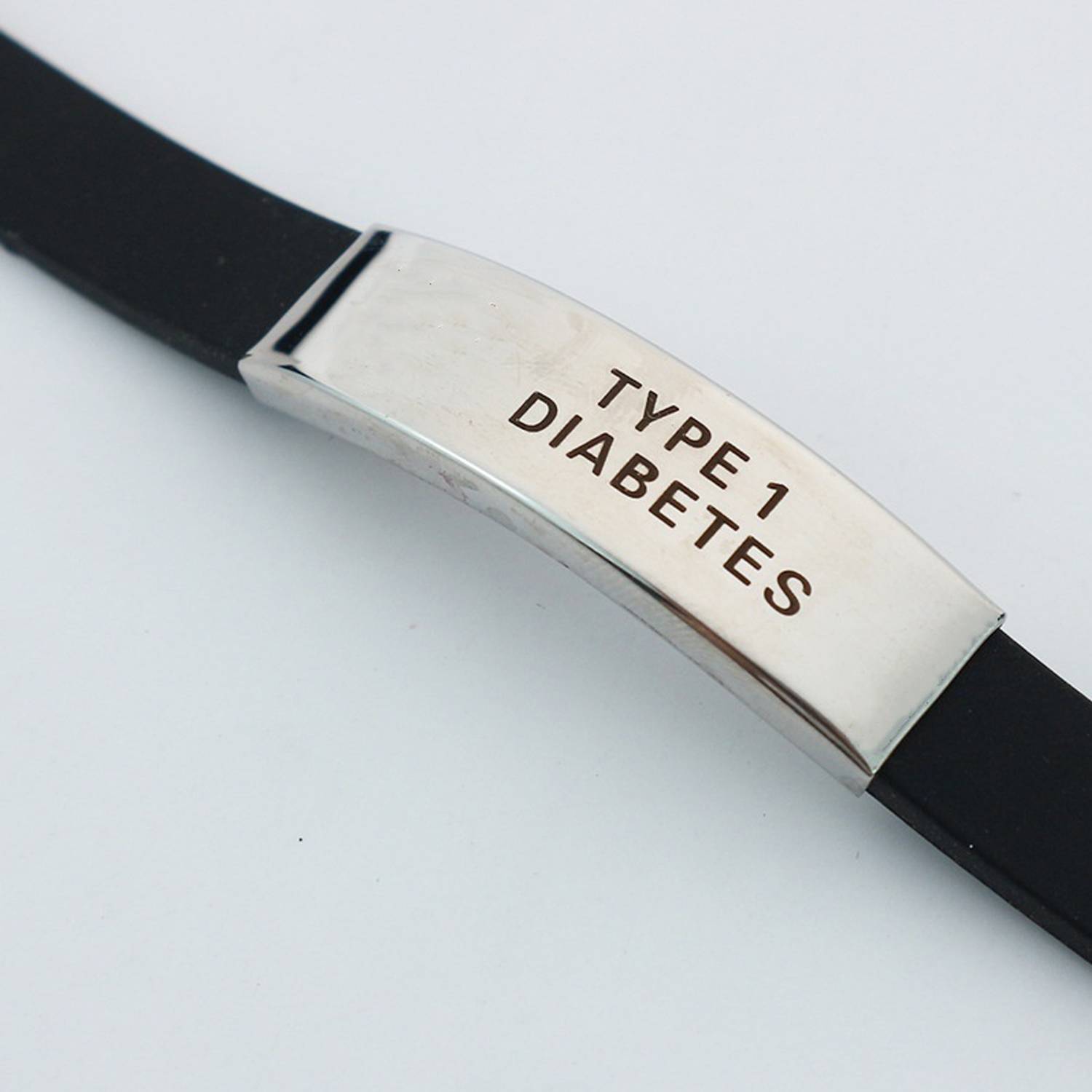 Medical Logo Stainless Steel Silicone Adjustable Bracelet 4