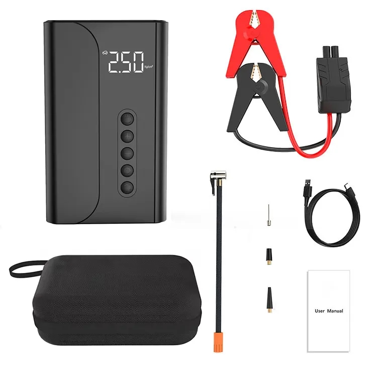 Jump Starter with 150PSI Digital Auto Tire Inflator 1