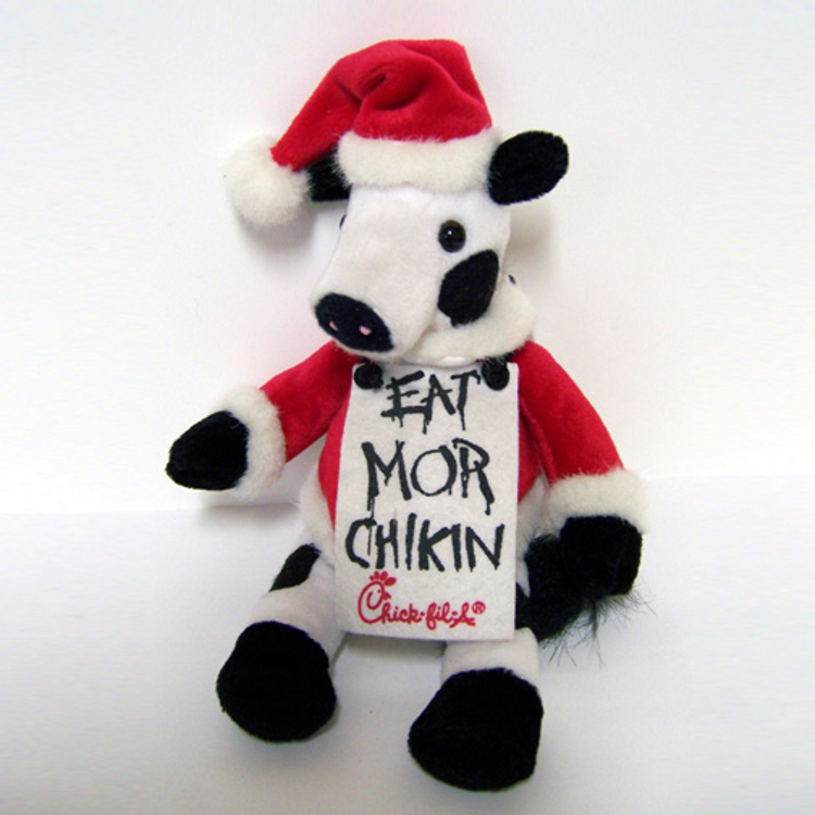 10" Custom Chick-fil-A Santa Cow 2