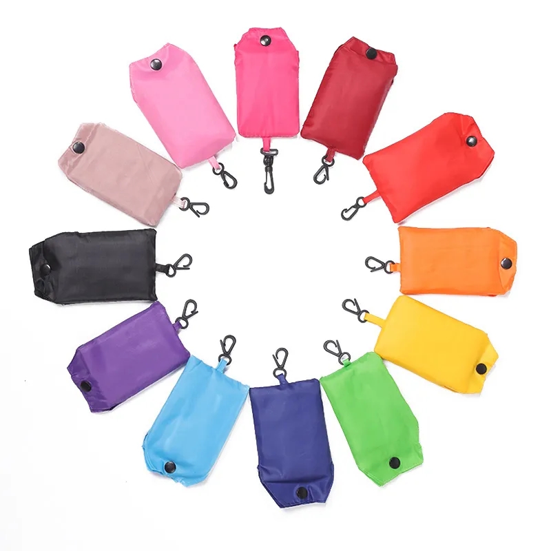 Folding Nylon Tote With Pouch 4