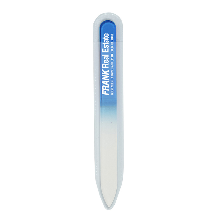 "Nailed It" Tempered Glass Nail File in Clear Sleeve 32