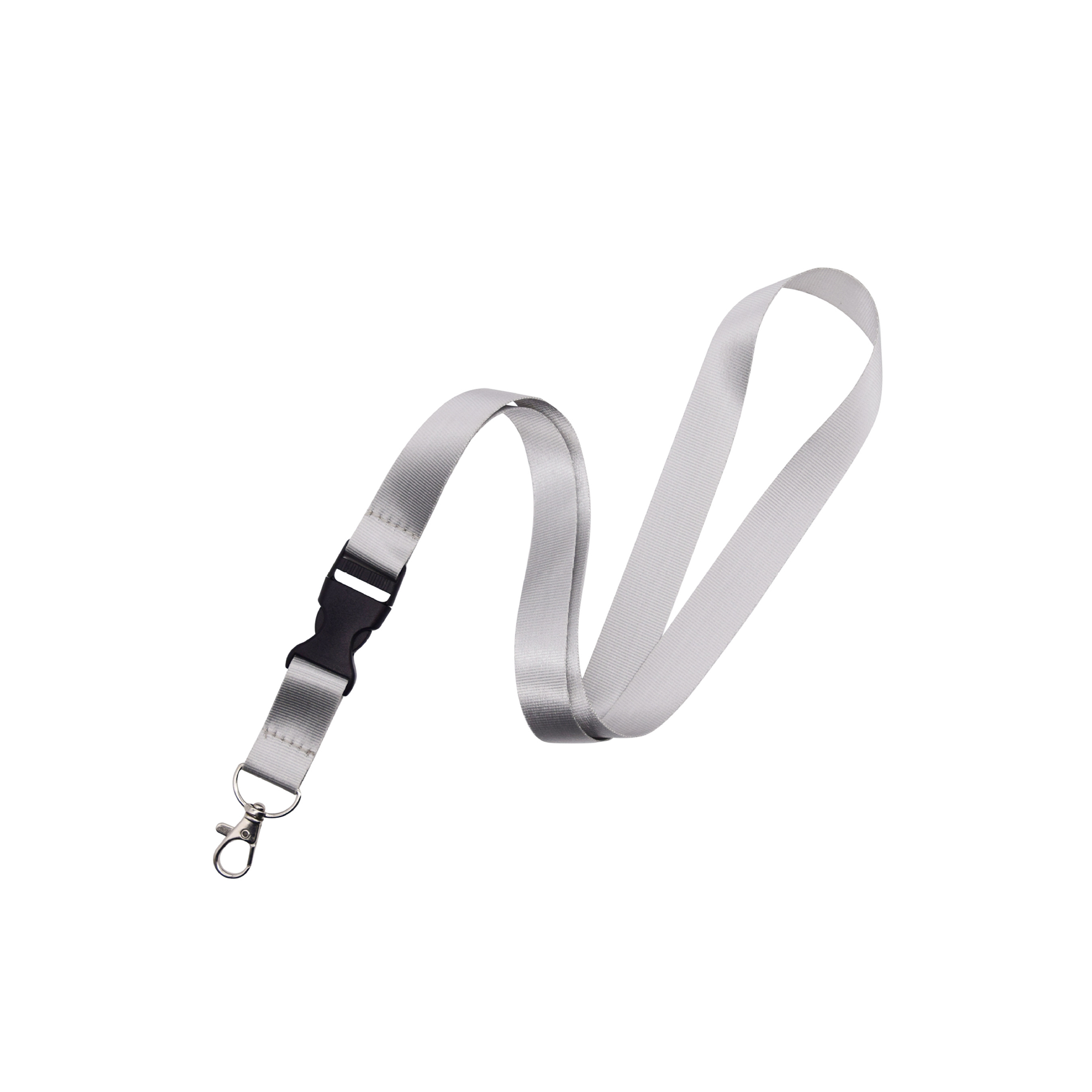 3/4" Custom Polyester Detachable Buckle Lanyard 9