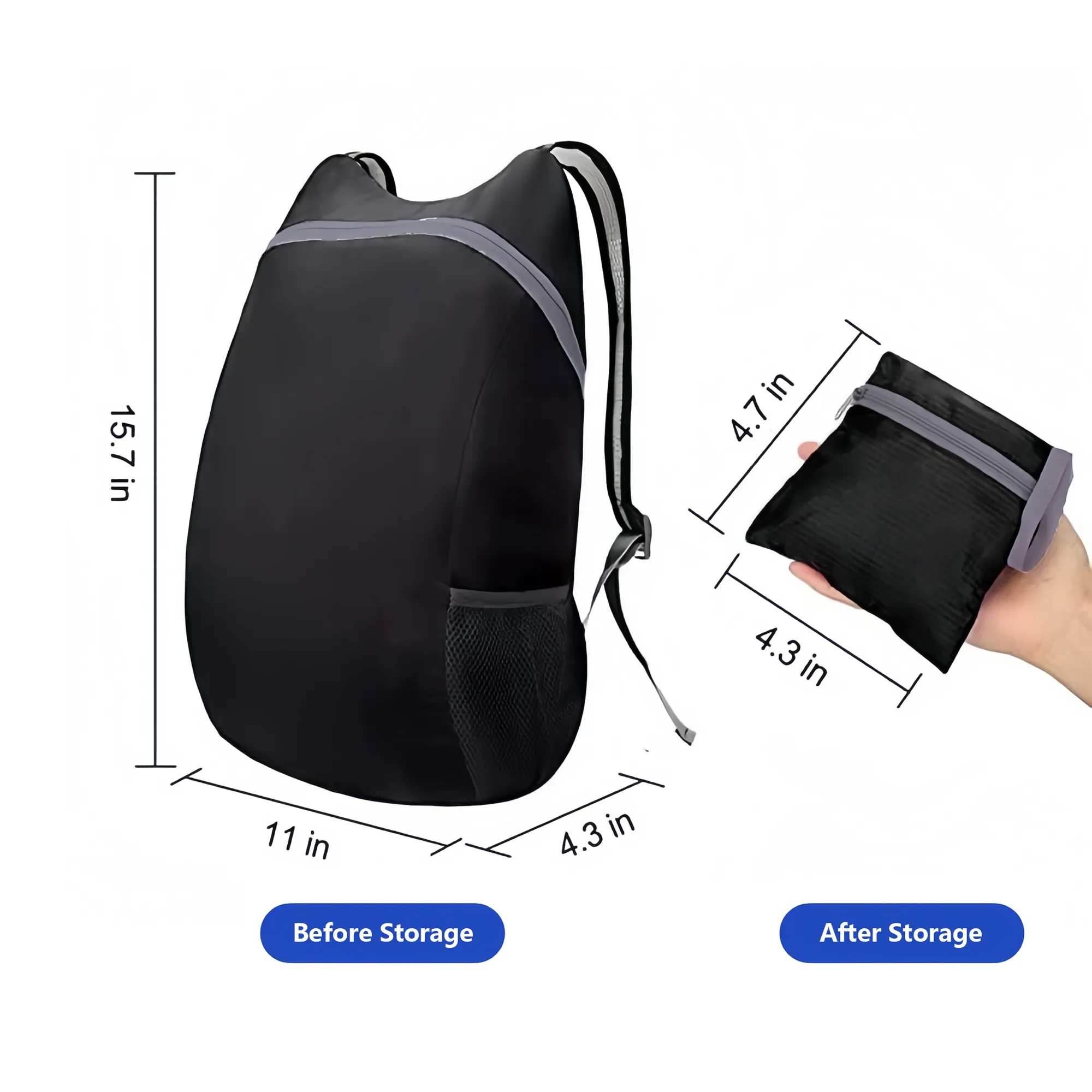 Foldable Waterproof Backpack 3