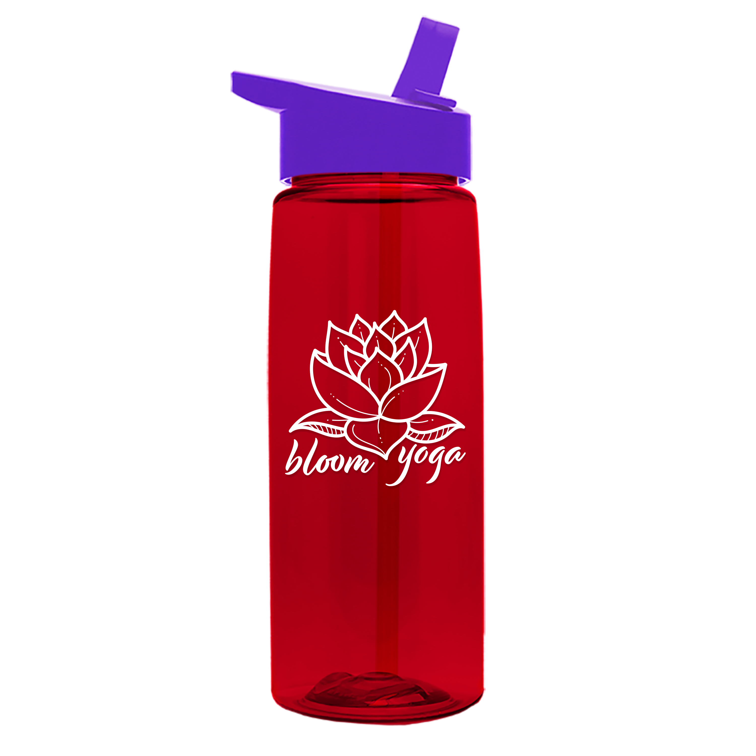 Garyline® Flair Tritan® Bottle with Flip-Straw Lid - 26 oz. 316