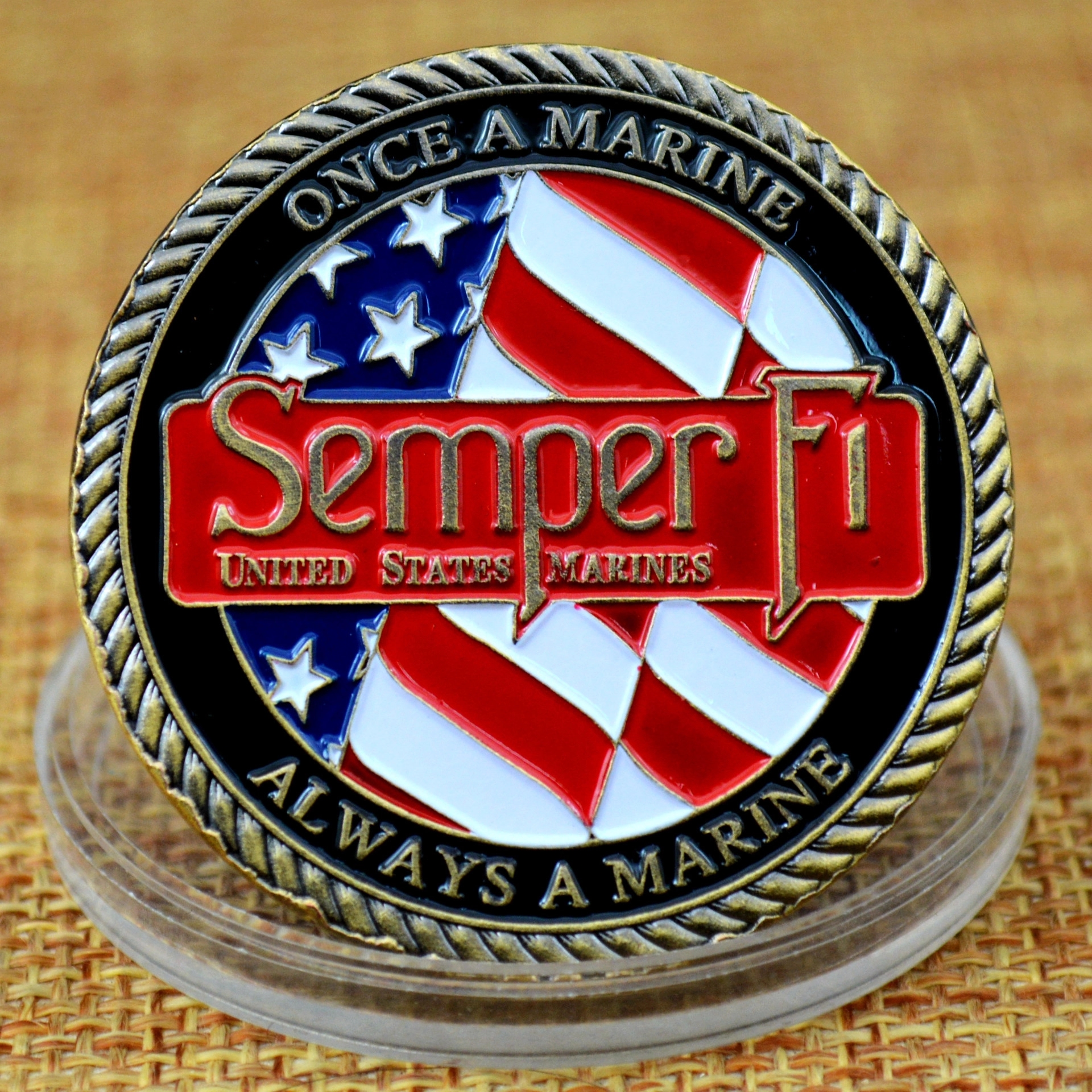 1.5" Die Struck Challenge Coin 1