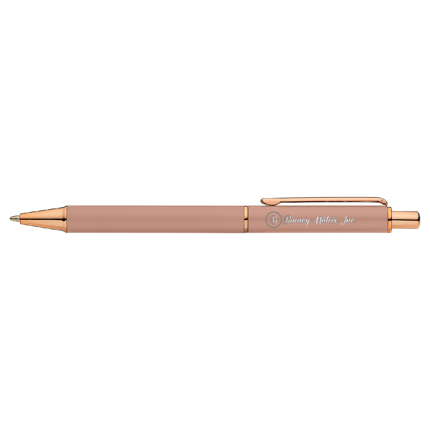 Harmony Softy Rose Gold Pen (Engraved Imprint) 3