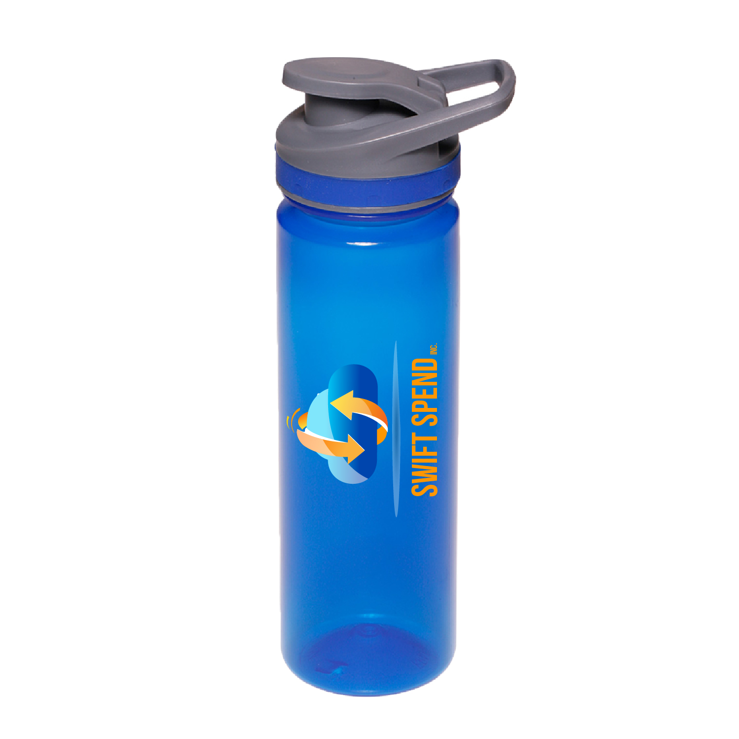 22 oz. Ebro Plastic Sports Water Bottle (Full Color Imprint) 17