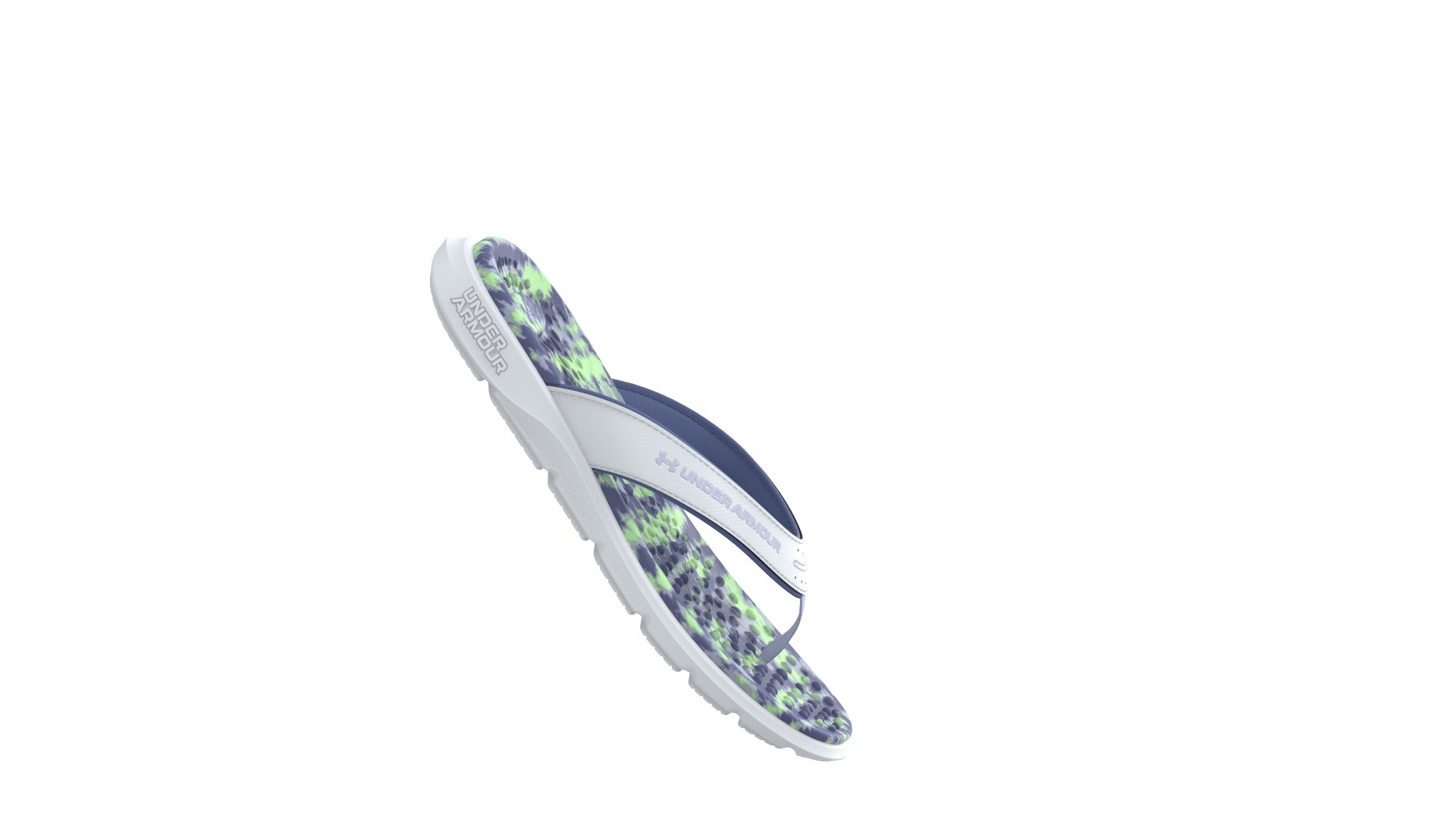 UA Ignite Pro Marbella Graphic Girls' Slides 3