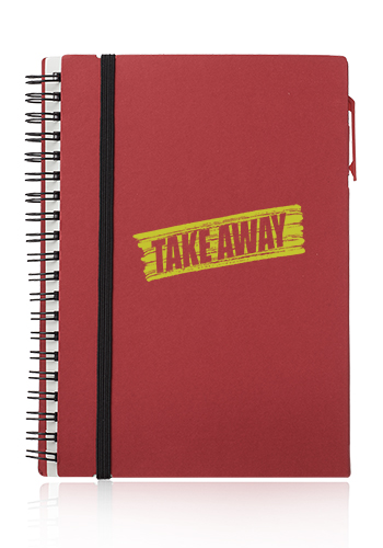 Spiral Notebooks with Elastic Closure 8
