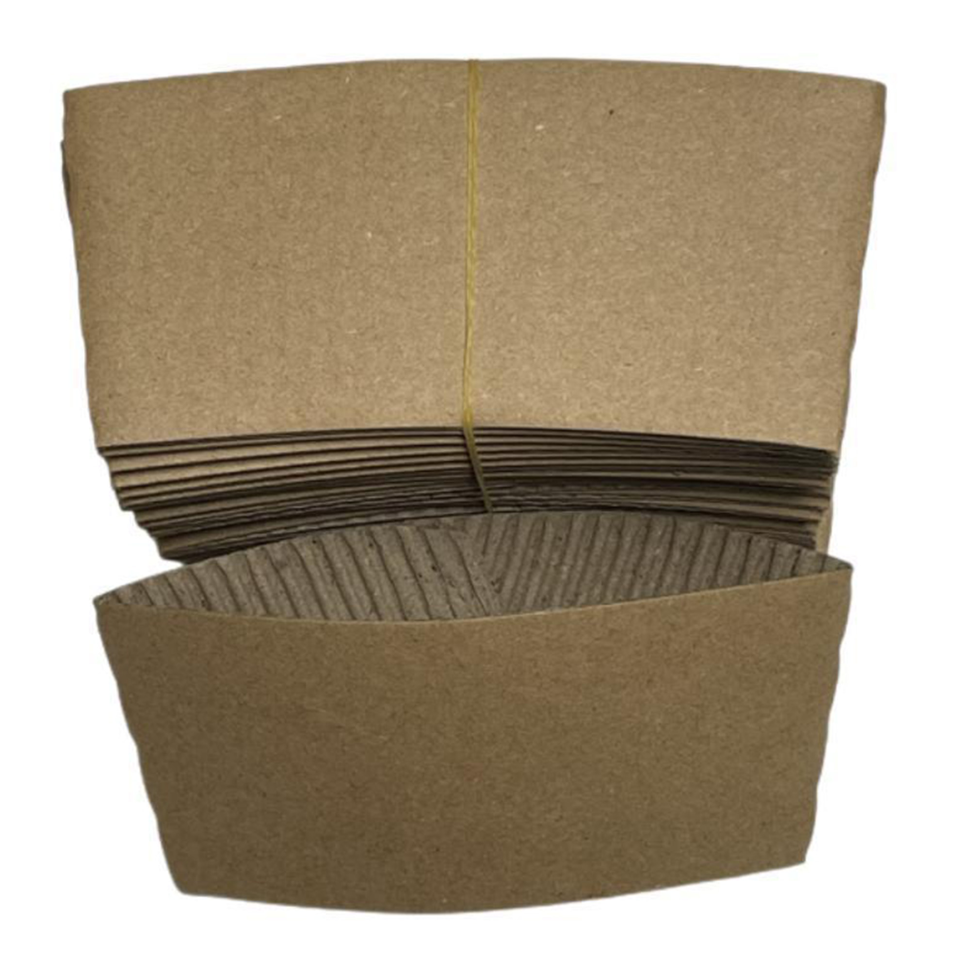 Eco-Friendly Kraft Corrugated Paper Cup Sleeve 3