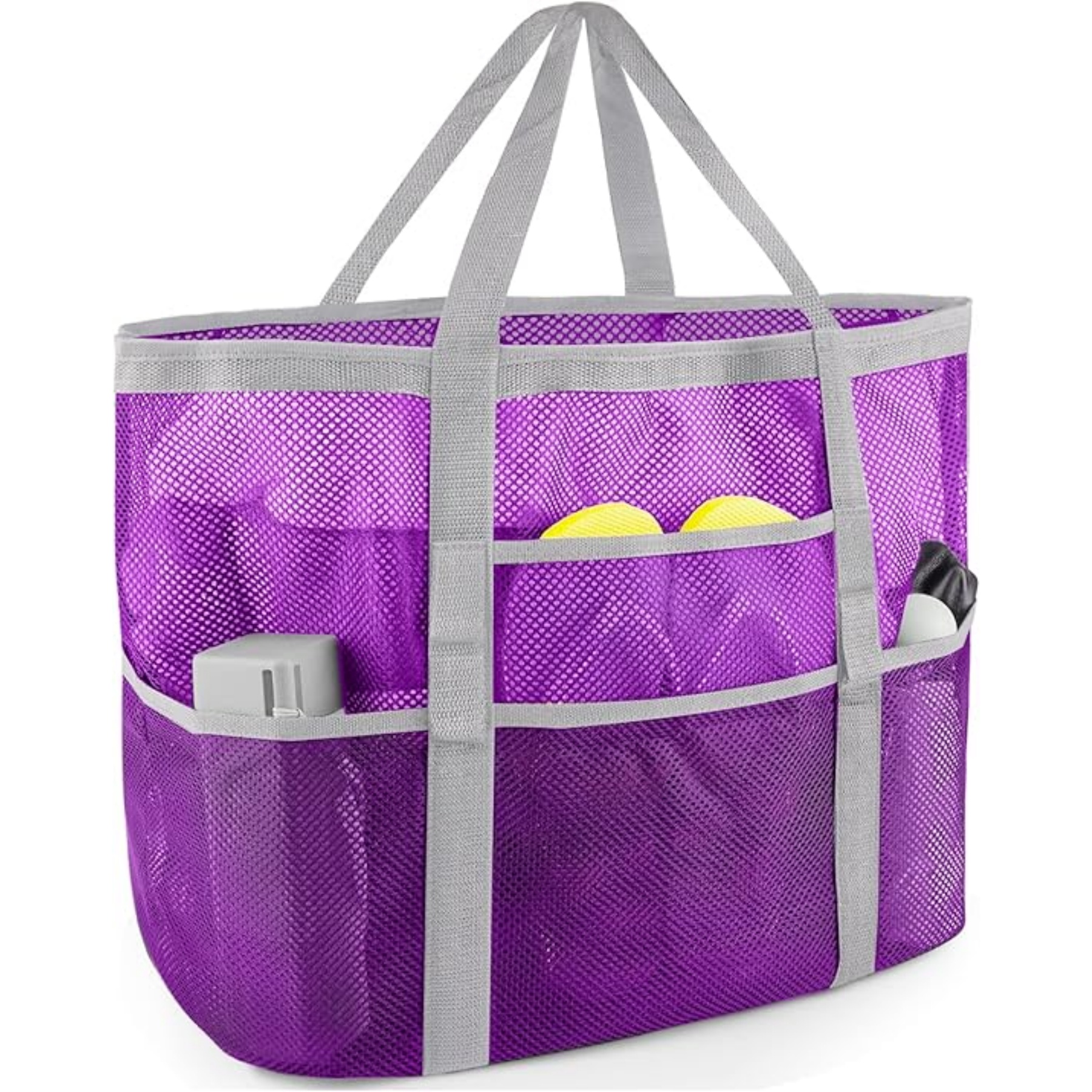 Mesh Beach Large Tote Bag 5