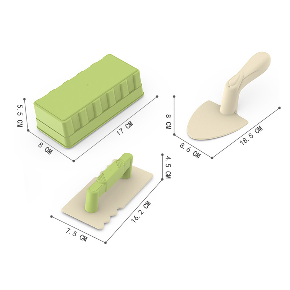 Plastic Sand Play Trowels Bundle Toy 4
