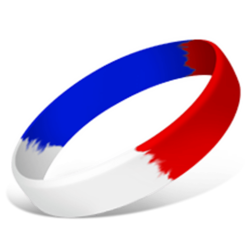 1 Inch Full Color Printed Wristbands 254