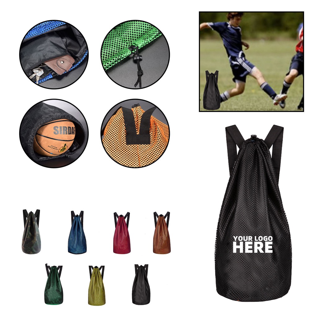 Drawstring Basketball Backpack 2
