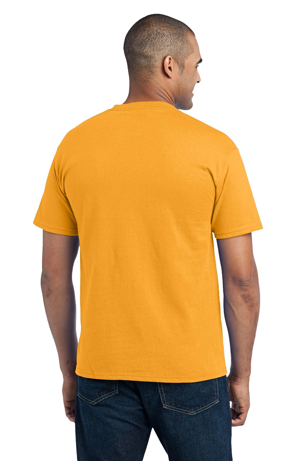 Port & Co Core Blend Pocket Tee. PC55P 38