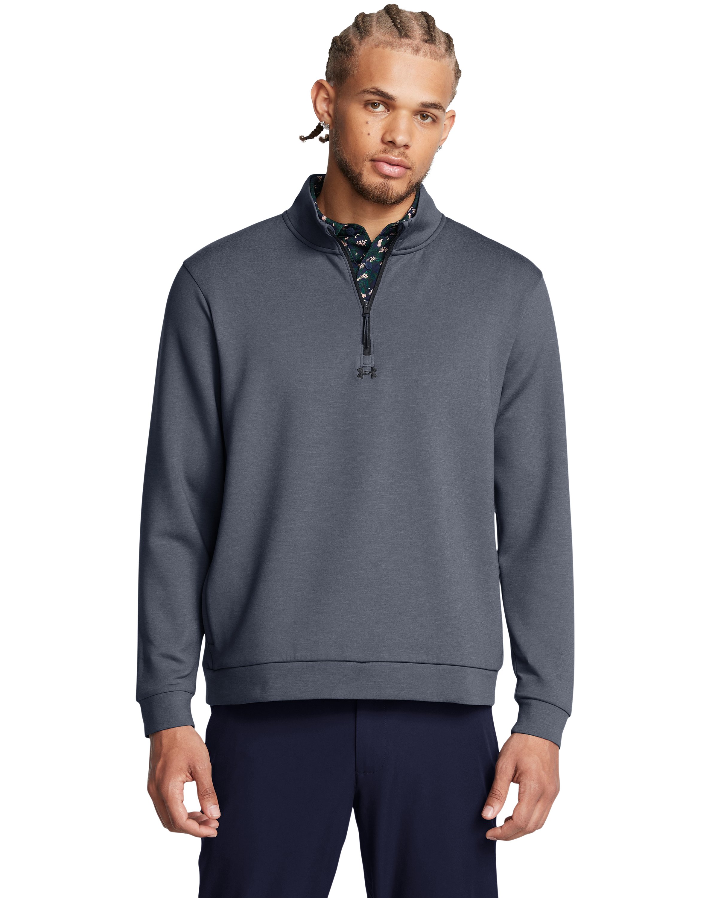 UA Drive Men's Midlayer Pullover, custom hoodie or sweatshirt with logo imprint 10