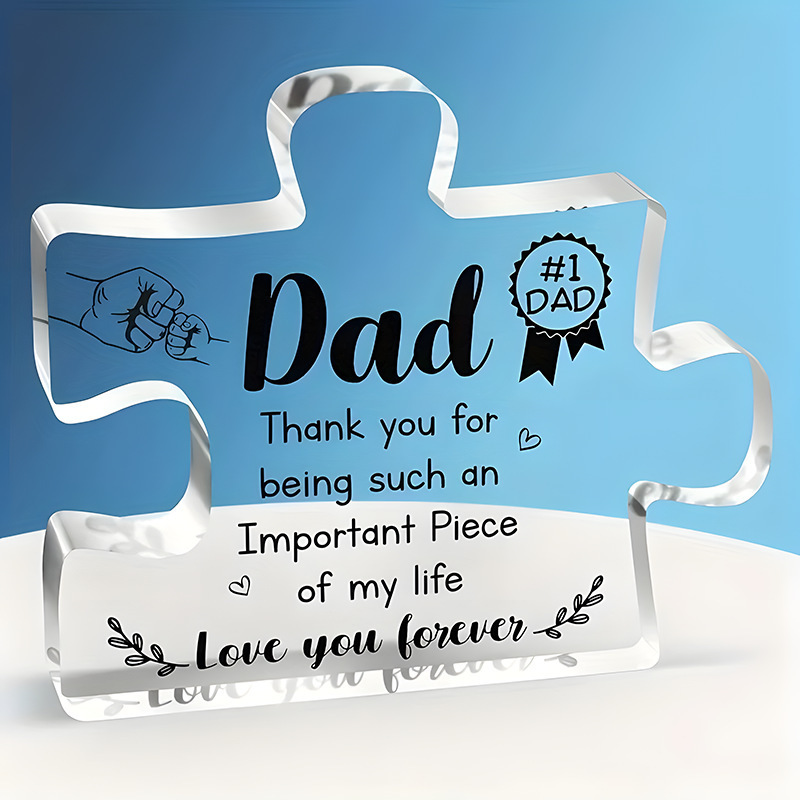 Puzzle Shape Acrylic Ornaments 7