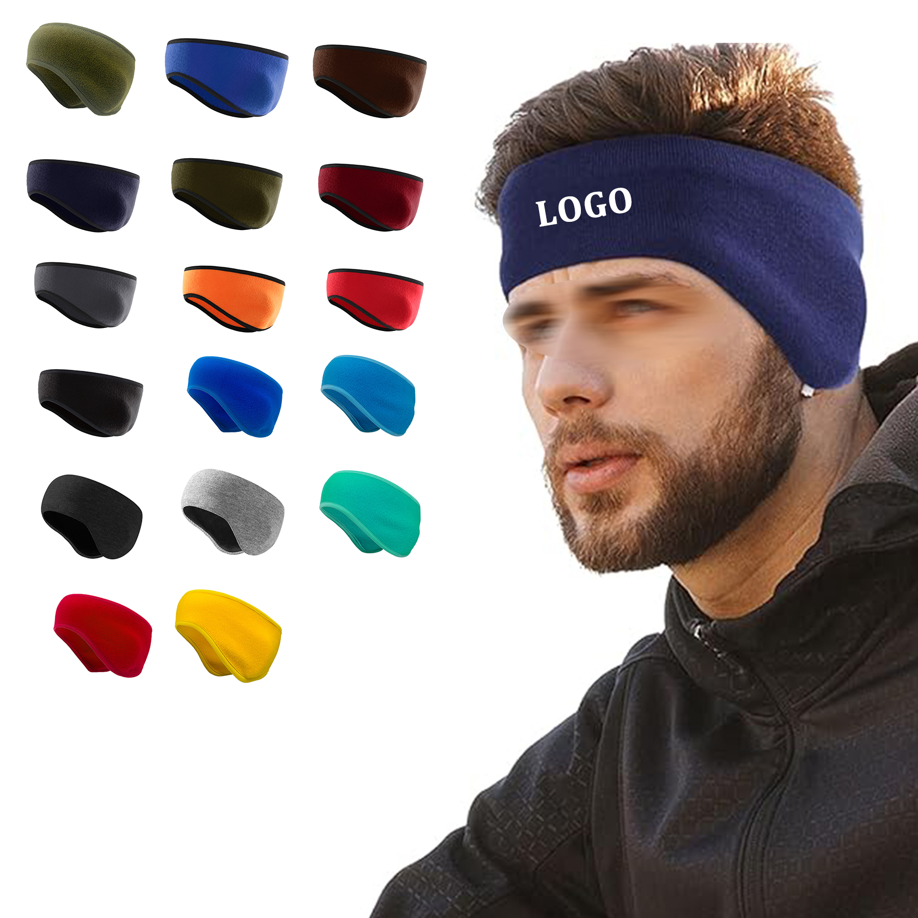 Winter Headband Fleece Ear Warmer 20