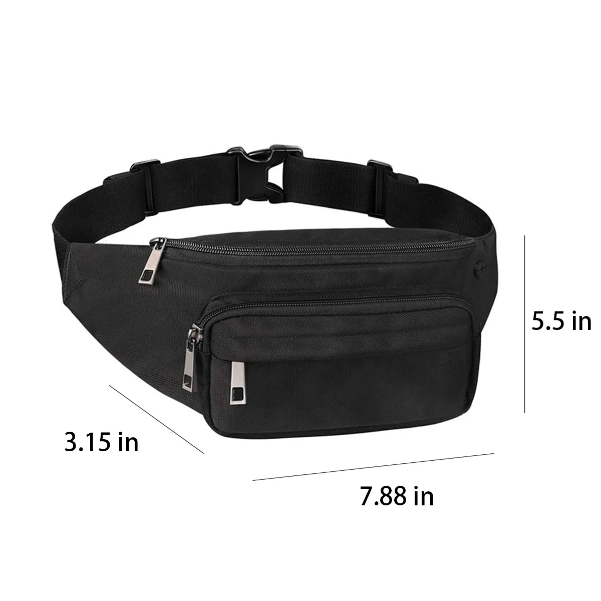 Quick Release Buckle Travel Sports Waist Fanny Pack Bag 5