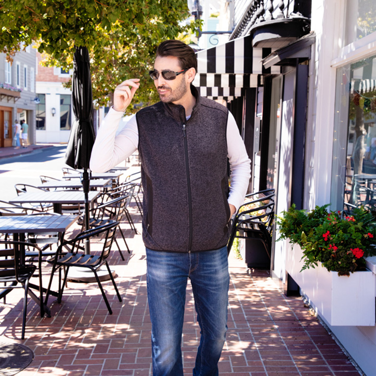 Men's Terrace Sweater Fleece Vest 3