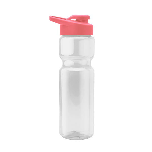 Blazer 28oz Transparent Bike Bottle w/Drink-thru Lid 168