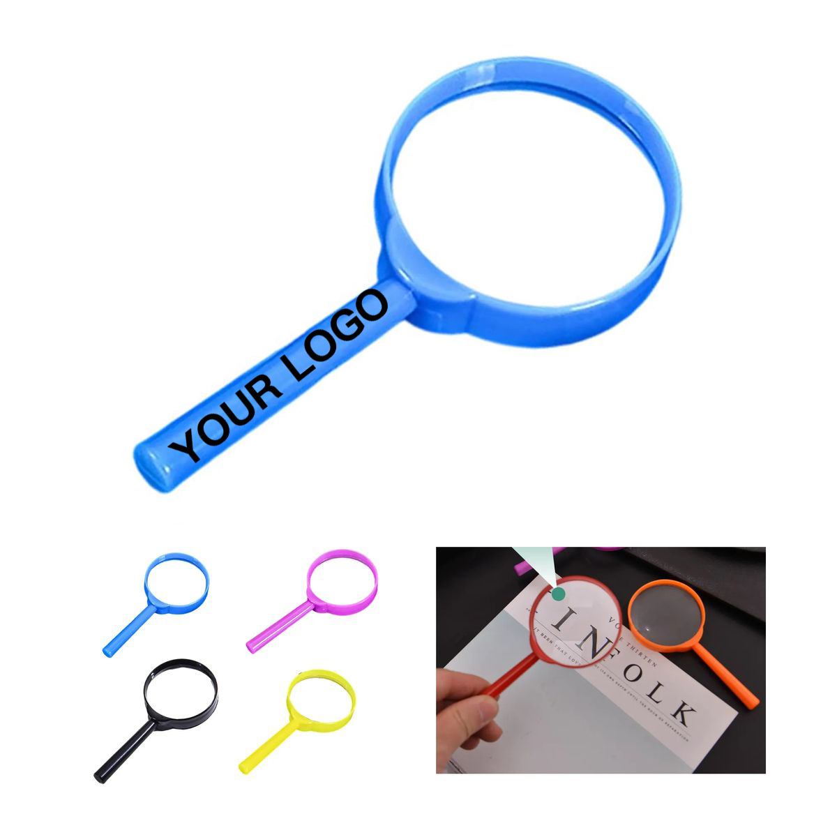 Mini Plastic Magnifier for Outdoor Exploration 7