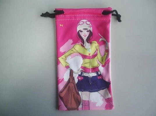 Micro Fiber Glasses Drawstring Bag 8