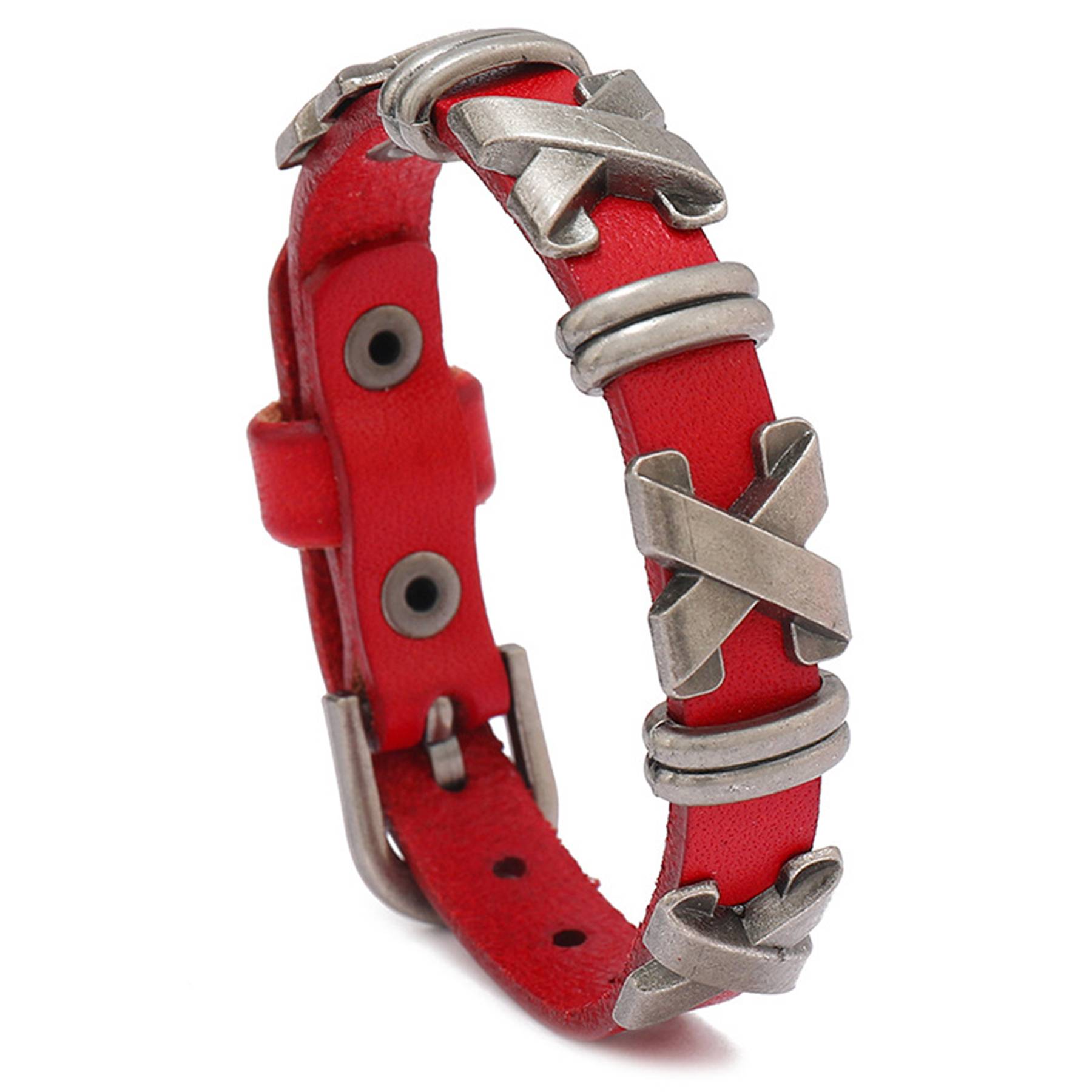 PU Personality trend rock bracelet 2