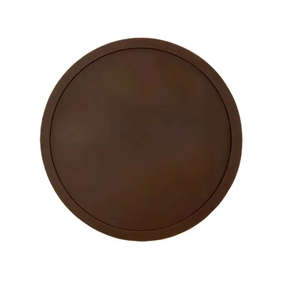 Round Silicone Coaster Set - 4-inch Diameter 7
