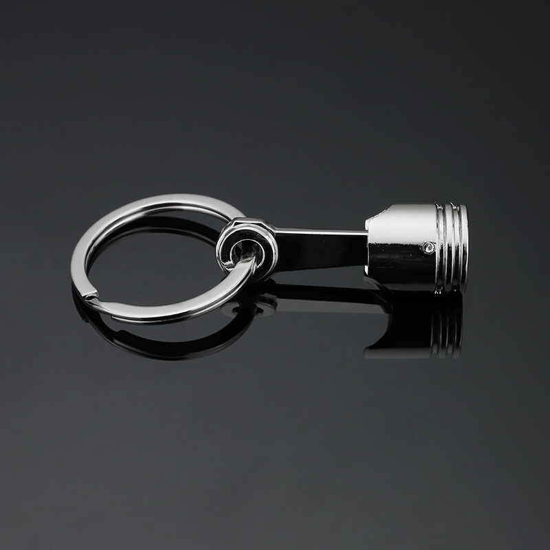Auto Part Model Engine Piston Keychain 7
