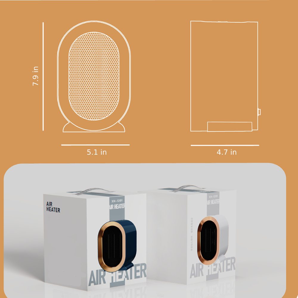 Ceramic Desk Heater 3